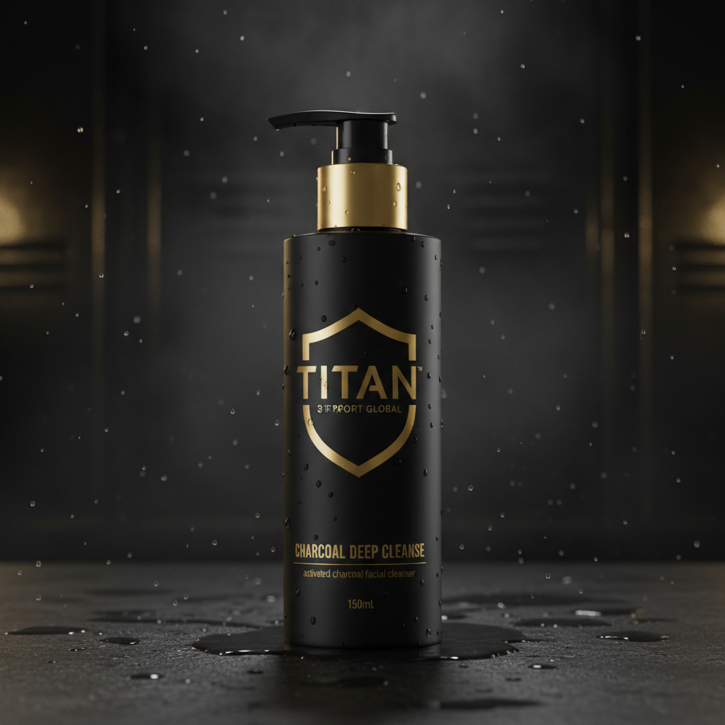 TITAN HIM Face Cleanser Charcoal Deep Cleanse