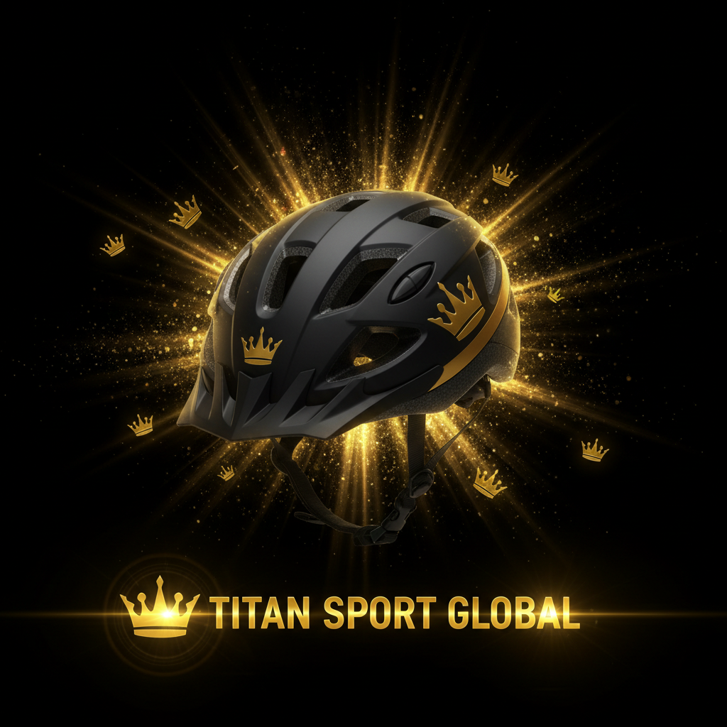 TITAN SPORT GLOBAL youth cycling helmet crown edition