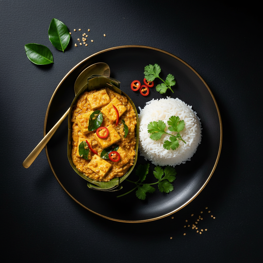 TITAN Cambodian Amok Tofu Vegan Muscle Dinner