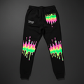 TITAN Women's Neon Drip Crown Joggers flat lay