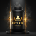 TITAN Mass Gainer Gold Crown Edition large black gold tub