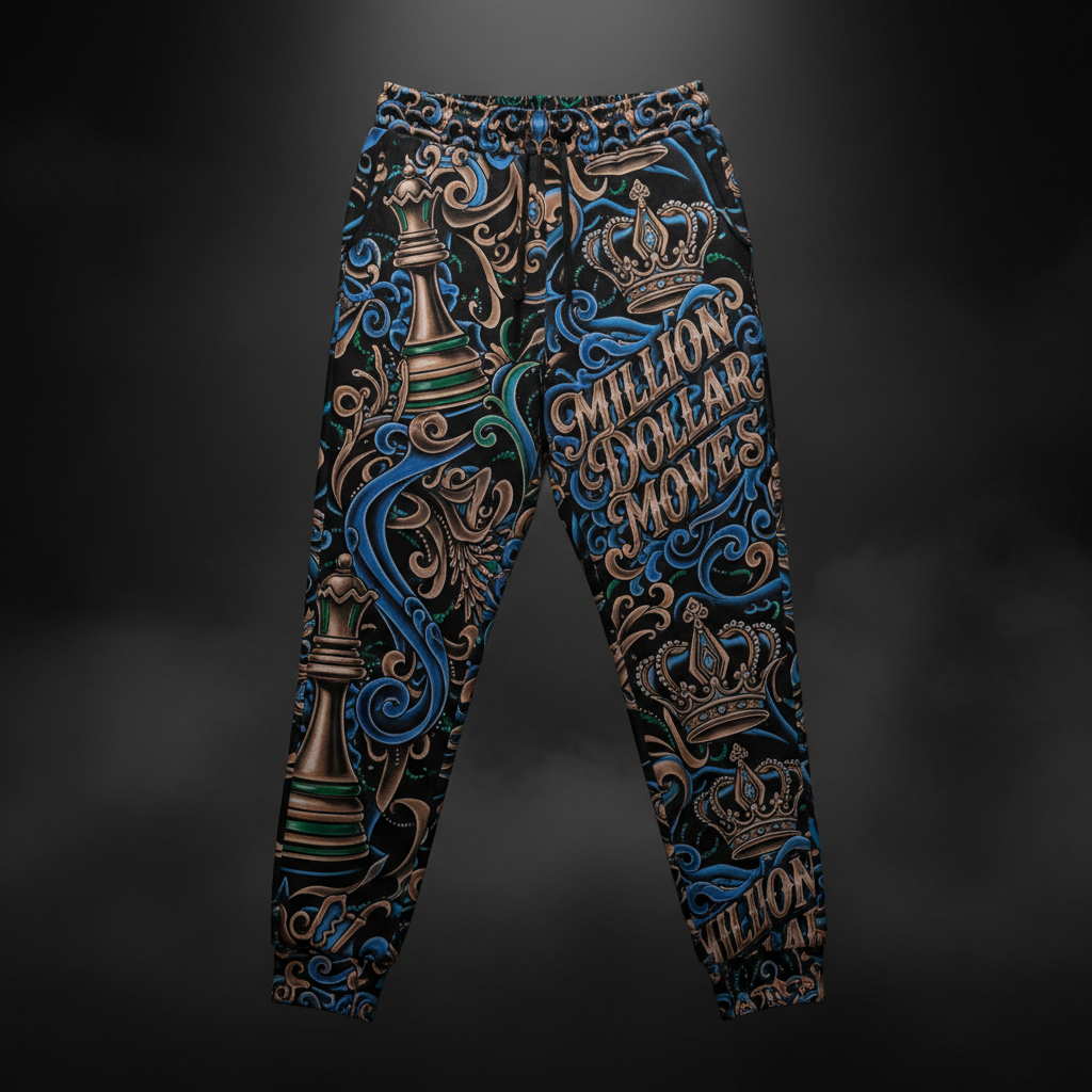 Women's Joggers — Million Dollar Moves — Crown Edition