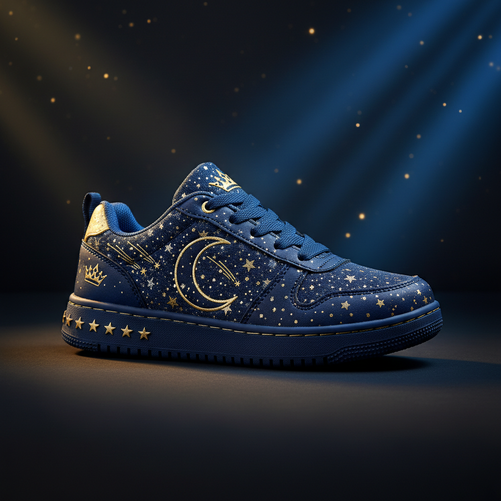 TITAN Kids Midnight Star Training Sneaker — Crown Edition