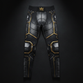 TITAN Men's Compression Tights - Full Length 4-Way Stretch Training Tights