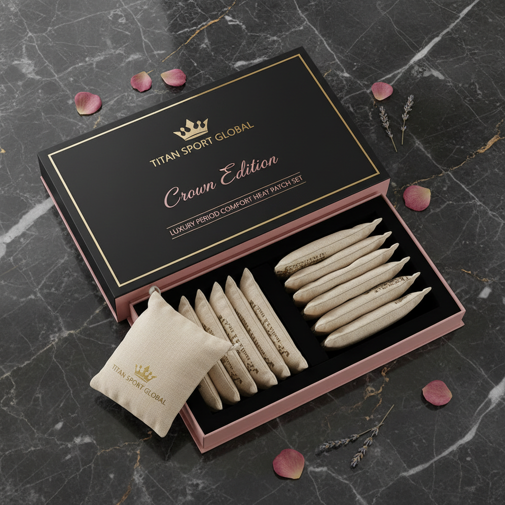 TITAN Crown Edition Luxury Herbal Period Comfort Patch Set