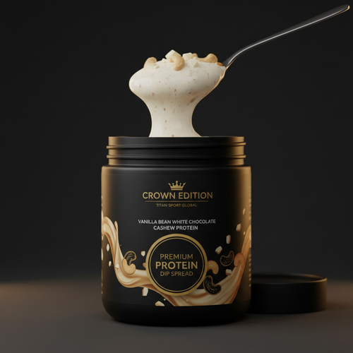 Crown High-Protein Vanilla Bean White Chocolate Cashew Dip