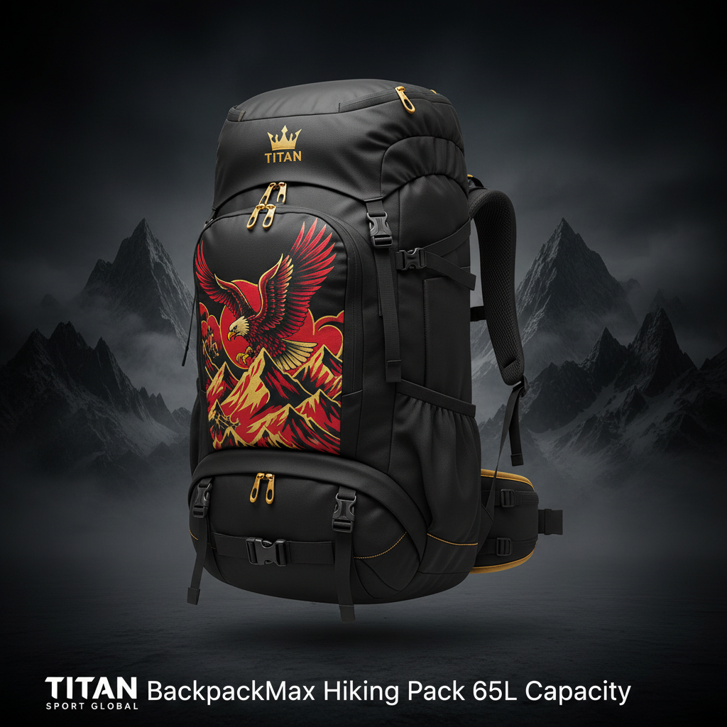 TITAN BackpackMax Hiking Pack - 65L Capacity product shot
