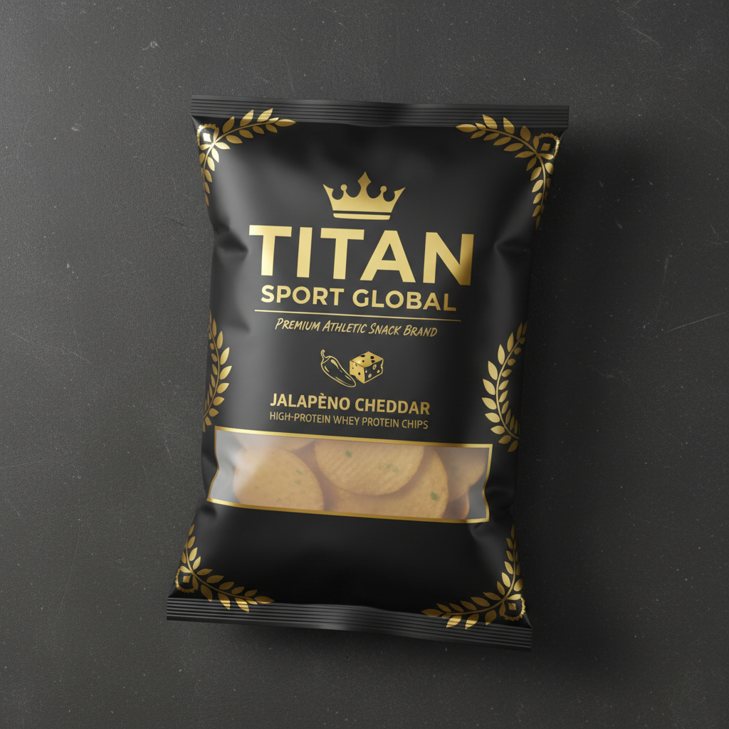 Whey Protein Jalapeño Cheddar Chips — TITAN SPORT GLOBAL