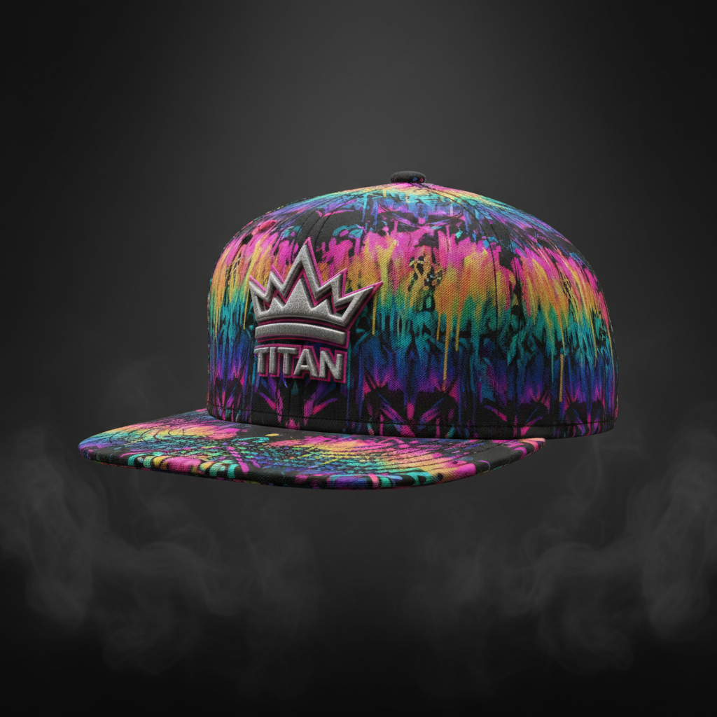 TITAN Snapback — Rainbow Crown