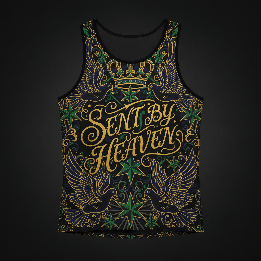 Men's Tank — Sent By Heaven — Crown Edition