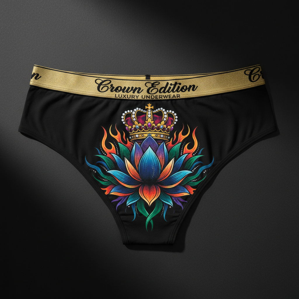 TITAN Women's Lotus Crown Seamless Thong — Crown Edition