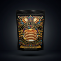 TITAN Protein Pancake Mix Buttermilk — Crown Edition bold tattoo-style artwork