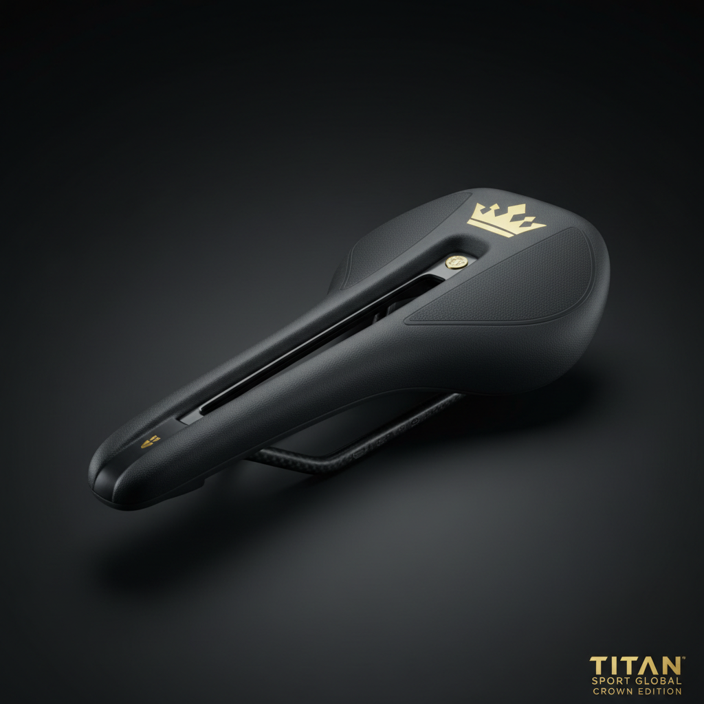 TITAN Crown Tri Saddle Short Nose Aero Carbon Rail