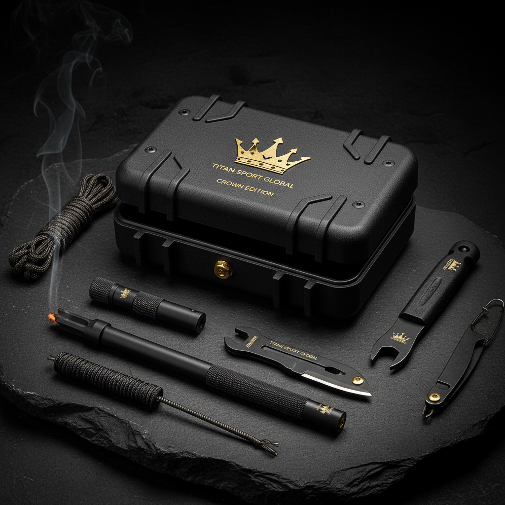 TITAN Tactical Fire Starter Kit Crown Edition