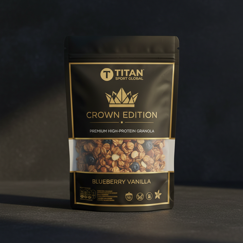 Blueberry Vanilla Protein Granola — TITAN SPORT GLOBAL