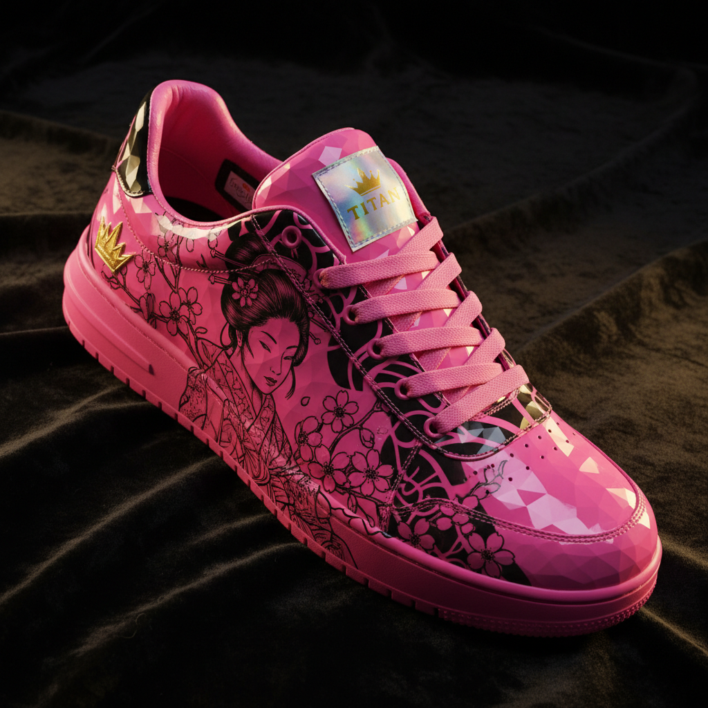 TITAN Crown Edition Drop 018 — Magenta Pink