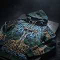 TITAN Viking Valknut Zip-Up Hoodie — Yggdrasil Edition