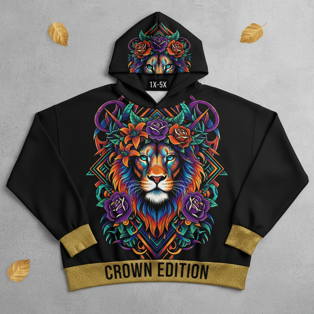 TITAN Plus Women's Lioness Crown Hoodie — Inclusive Crown Edition