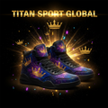 TITAN SPORT GLOBAL basketball shoes with galaxy crown pattern
