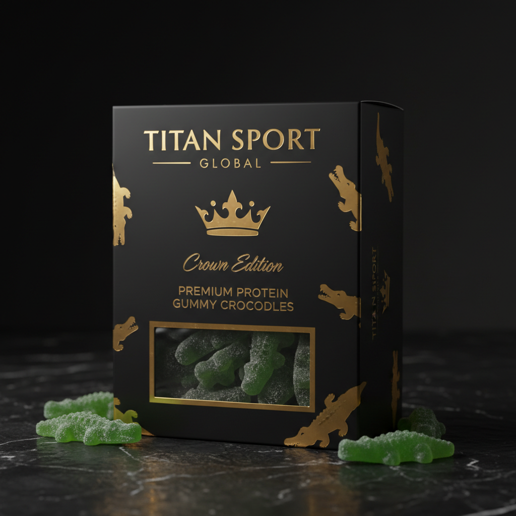 Crown High-Protein Gummy Crocodiles