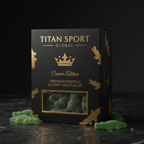 Crown High-Protein Gummy Crocodiles