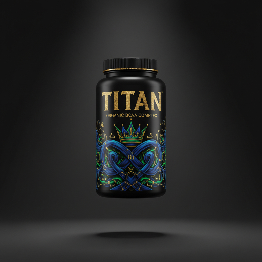 TITAN Organic BCAA Complex - Muscle Building & Recovery