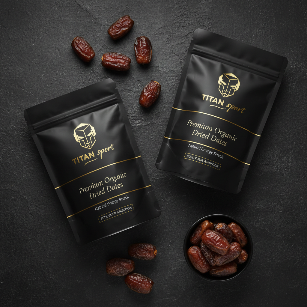 TITAN Organic Dried Dates - Natural Energy