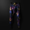 Men's Compression Full Tights — Galaxy Crown