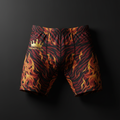 Men's Compression Shorts — Tiger Flame