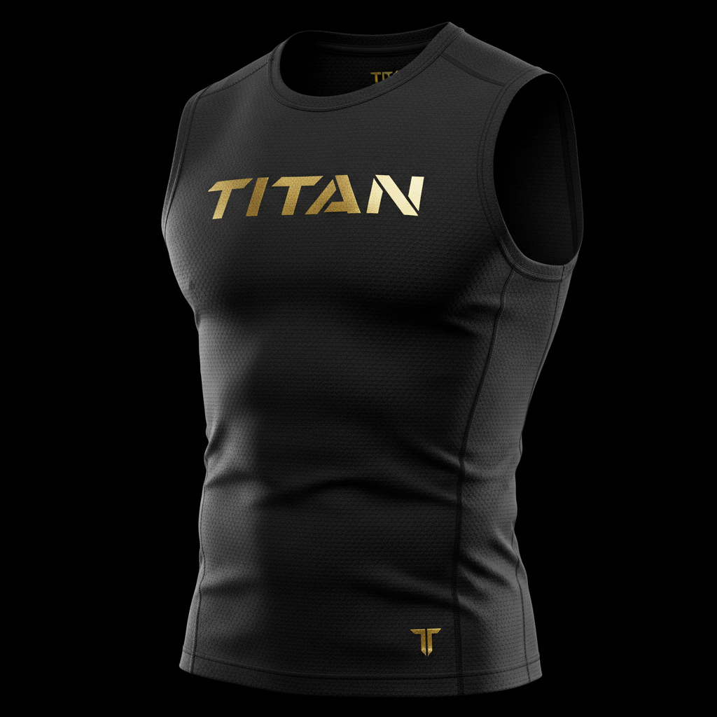 TITAN Men's Training Vest Sleeveless