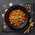 Moroccan Chickpea Tagine Bowl