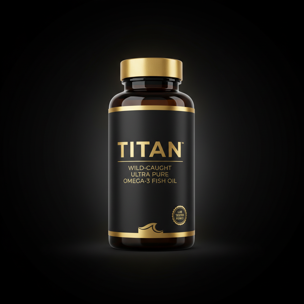 TITAN Omega-3 Fish Oil Wild-Caught Ultra Pure