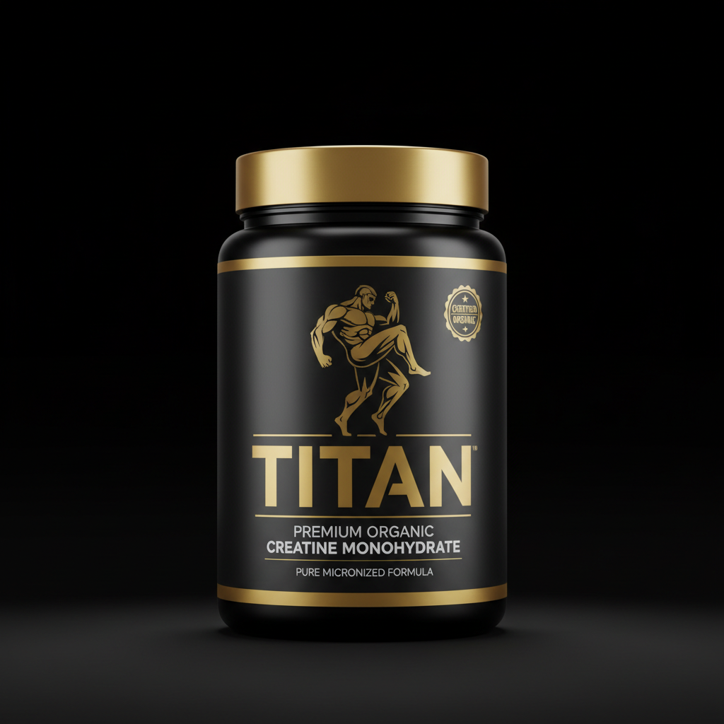 TITAN Organic Creatine Monohydrate Pure