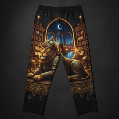 TITAN Abbasid House of Wisdom Lion Men's Lounge Pants — Crown Edition