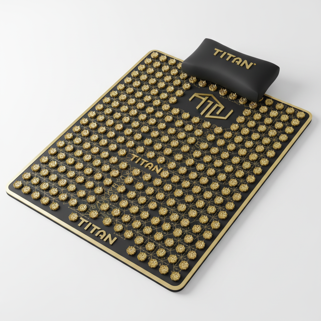 TITAN Acupressure Mat - Off-Grid Pain Relief & Recovery Set