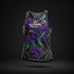 TITAN AeroLite Running Singlet - Ultra-Lightweight Mesh