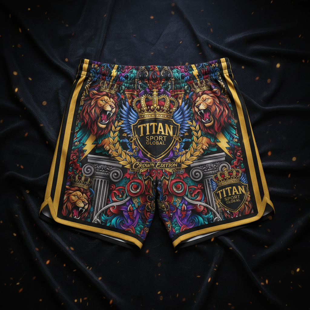 TITAN All-Over Print Athletic Shorts