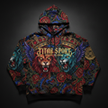TITAN All-Over Print Hoodie — Bold Graphic Streetwear