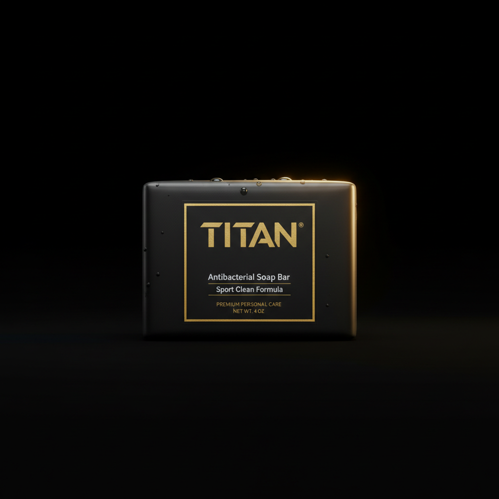 TITAN Antibacterial Soap Bar — Sport Clean Formula