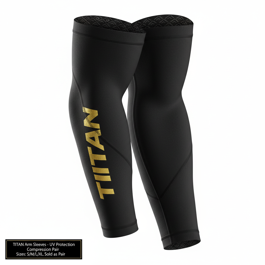 TITAN Arm Sleeves - UV Protection Compression Pair