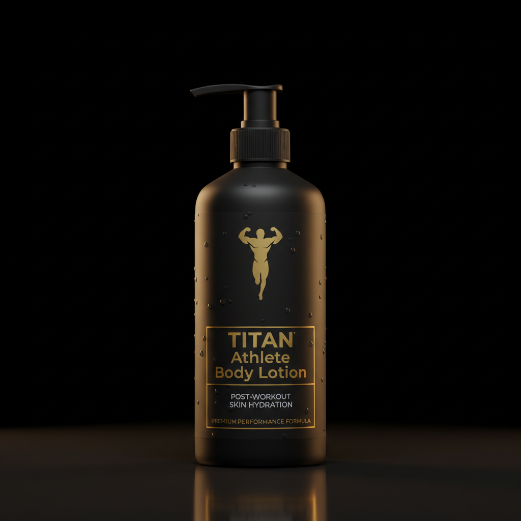 TITAN Athlete Body Lotion — Post-Workout Skin Hydration