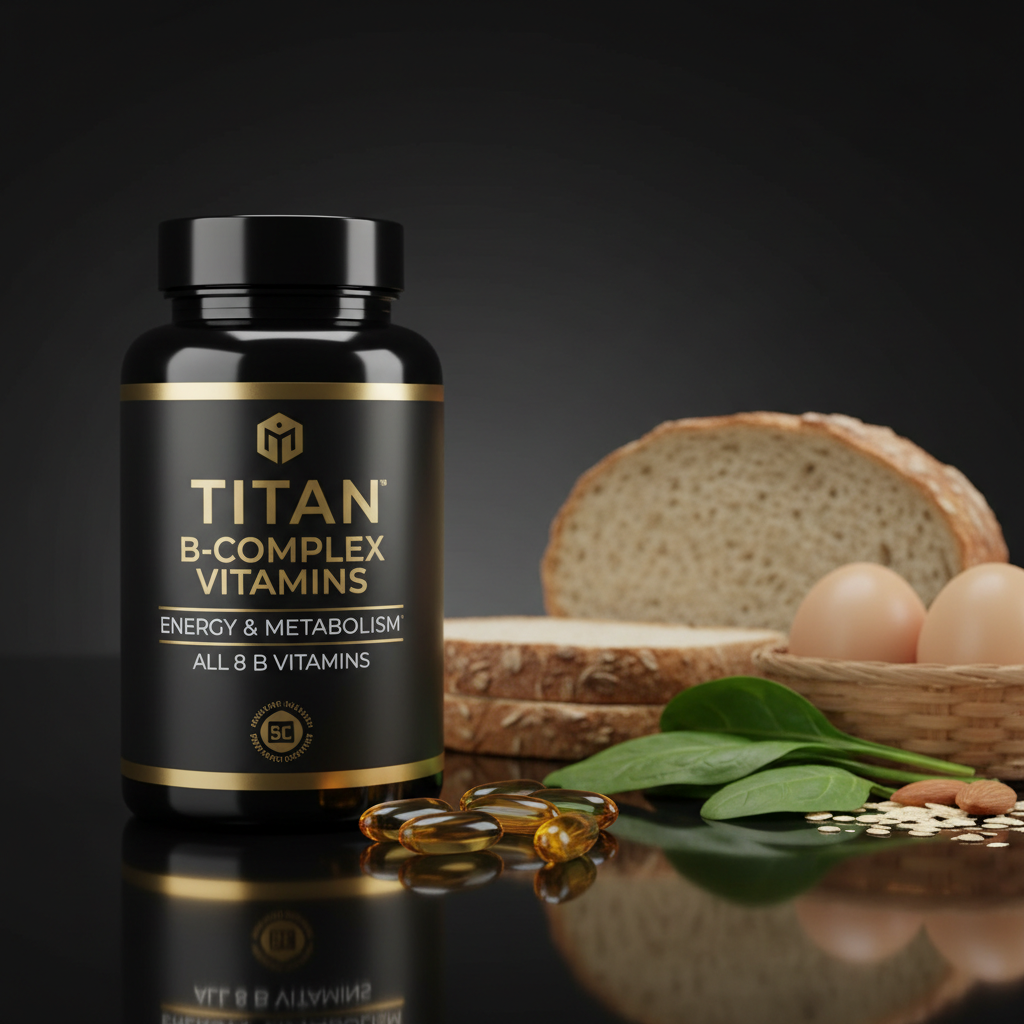 TITAN B-Complex Vitamins - Energy & Metabolism