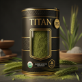 TITAN Organic Barley Grass Powder — Alkaline & Enzyme Superfood 8oz