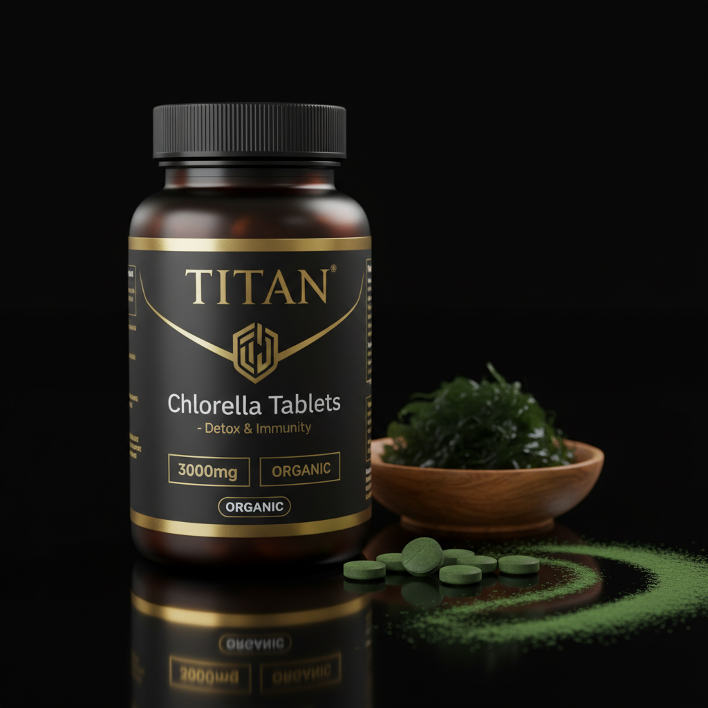 TITAN Chlorella Tablets - Detox & Immunity