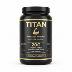 TITAN Collagen Peptides - Unflavored - 20oz