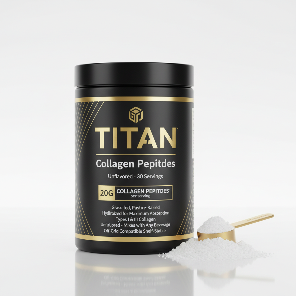 TITAN Collagen Peptides - Unflavored - 30 Servings