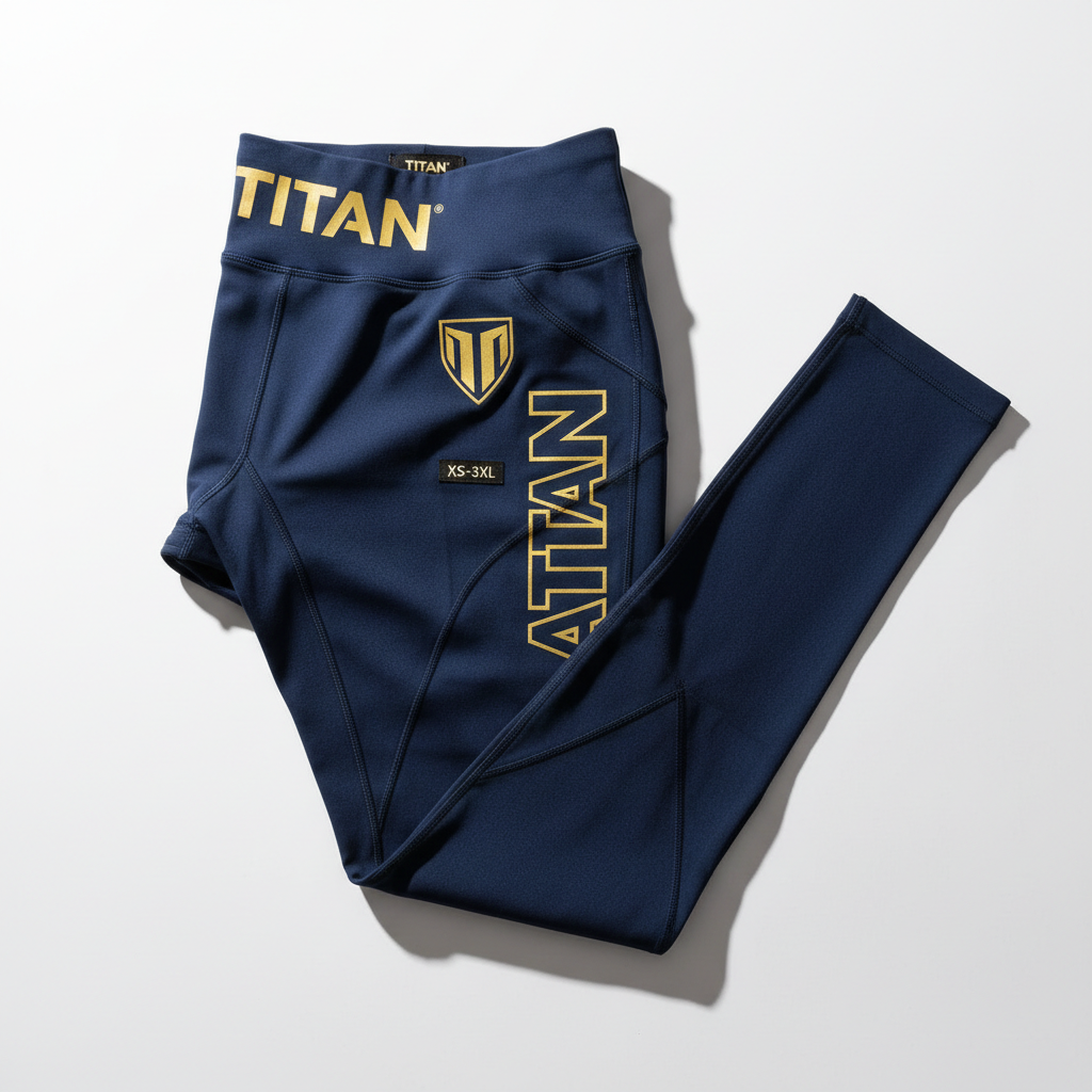 TITAN Compression Leggings - Women's Navy