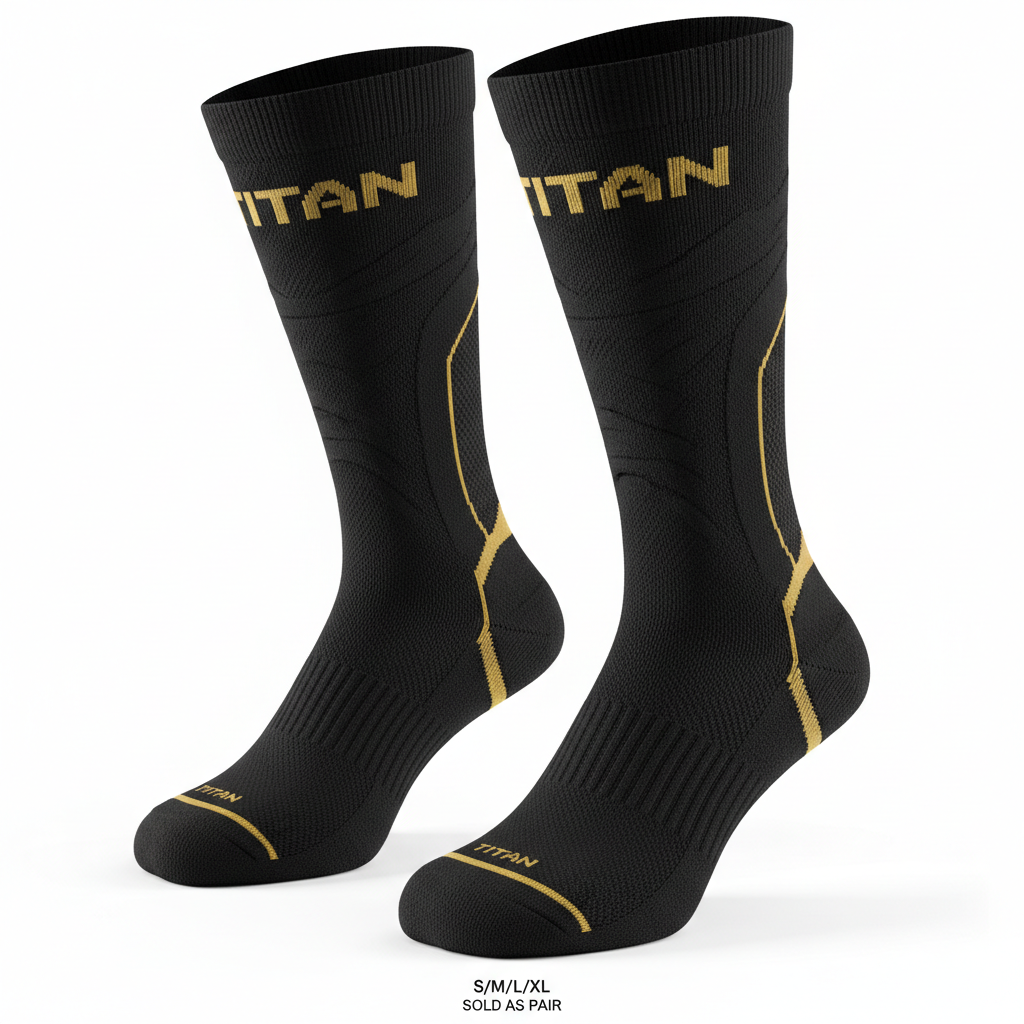 TITAN Compression Socks - Athletic Performance Pair