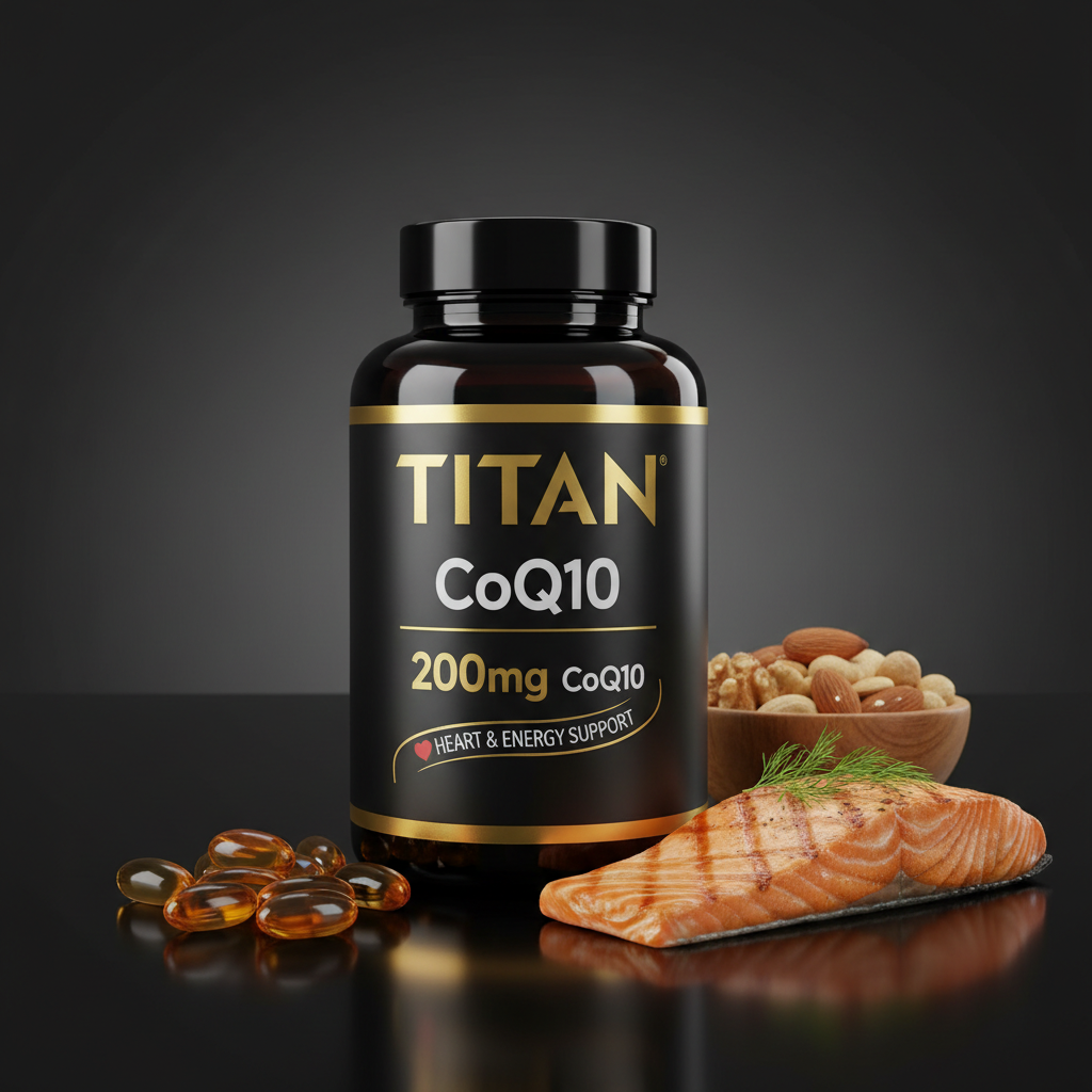 TITAN CoQ10 200mg - Heart & Energy Support