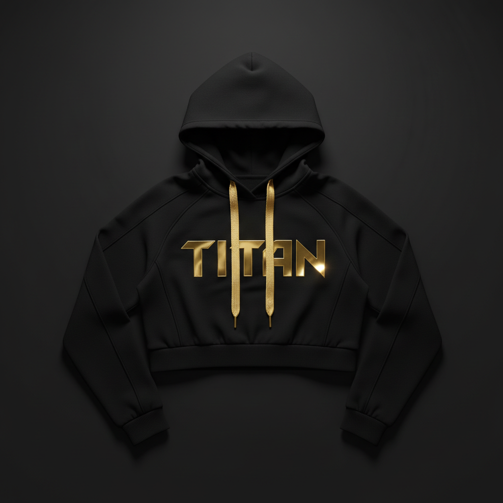 TITAN Cropped Hoodie
